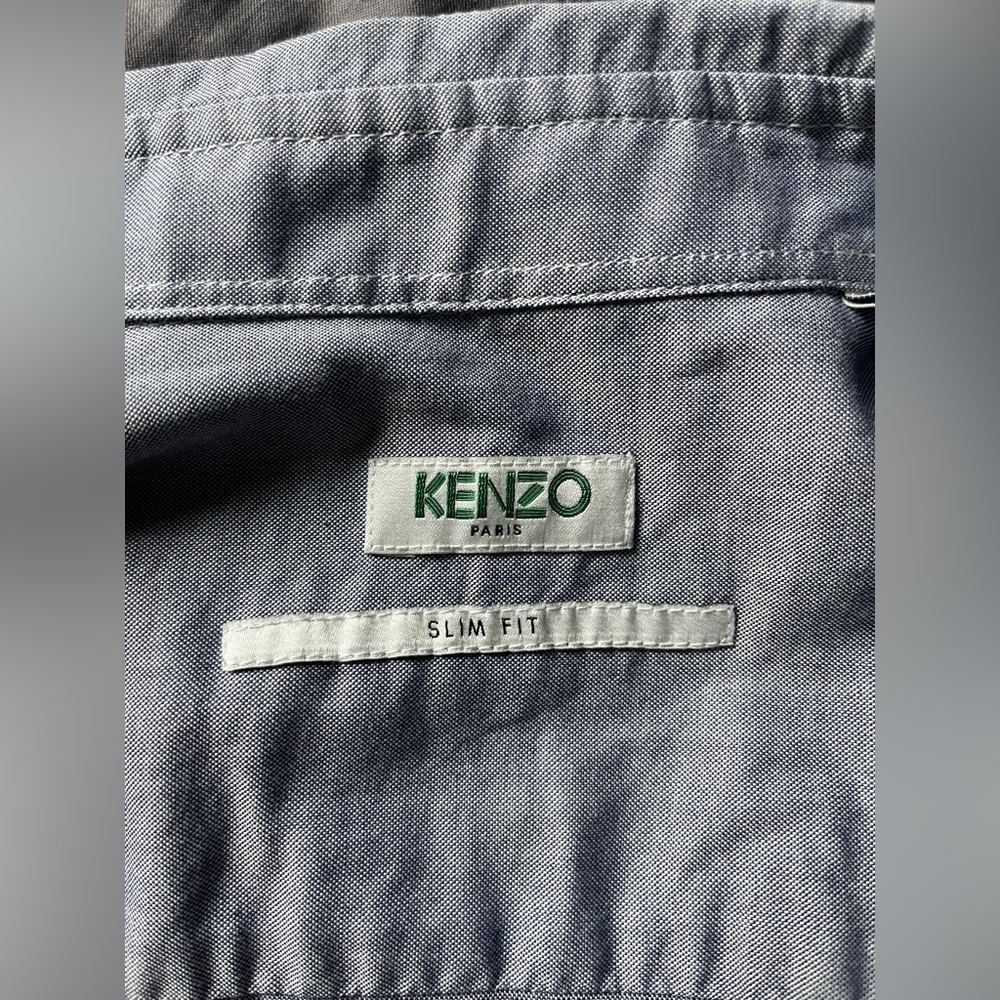 Kenzo Button Down Small Eye Shirts - image 3